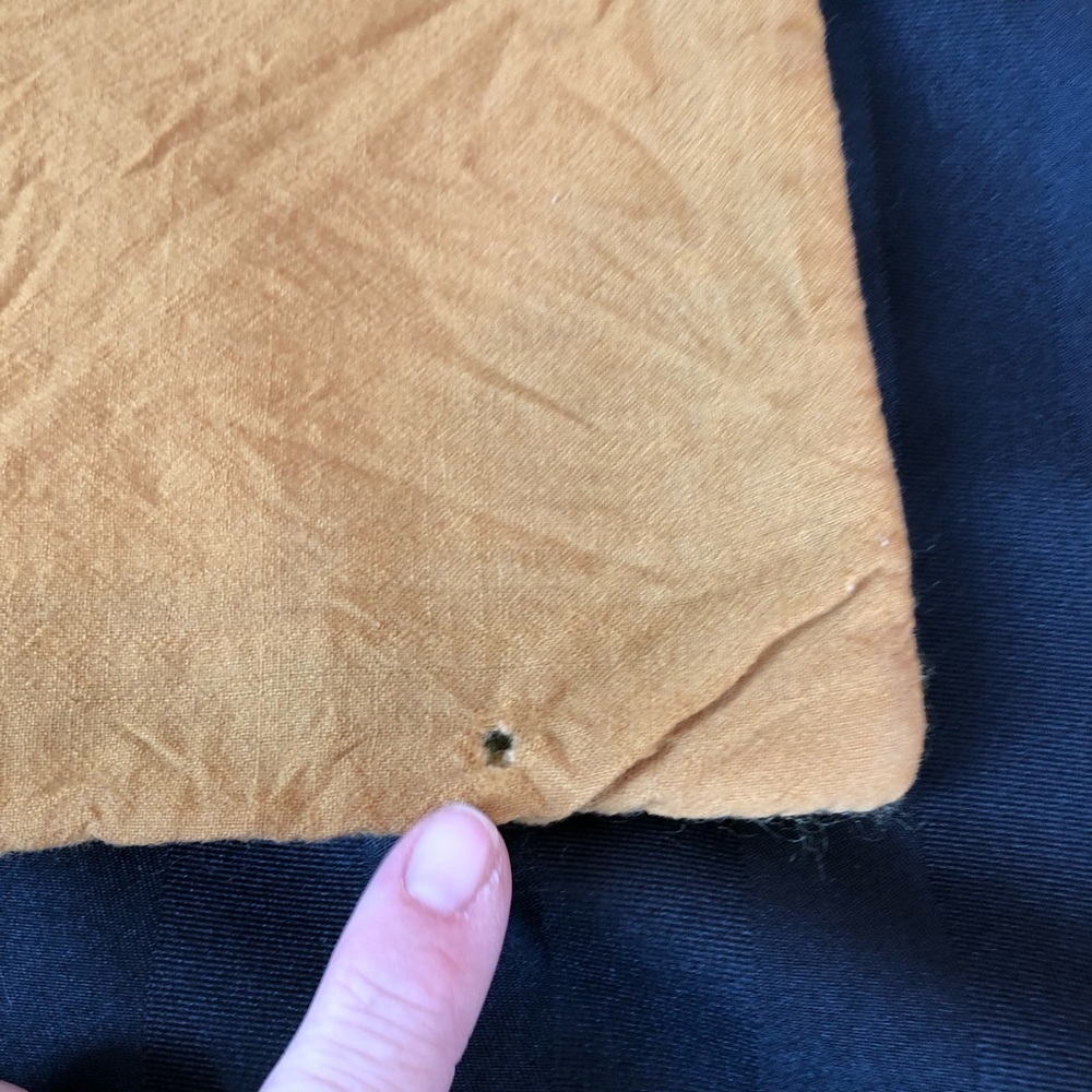 Vtg Hand Stitched Floral Table Runner - Picture 8 of 15